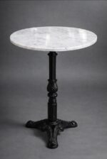MESA CON TABLERO SIMIL MÁRMOL CARRARA – EXCLUSIVO SOLRED