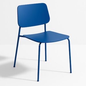 SolRed Silla azul Metalica